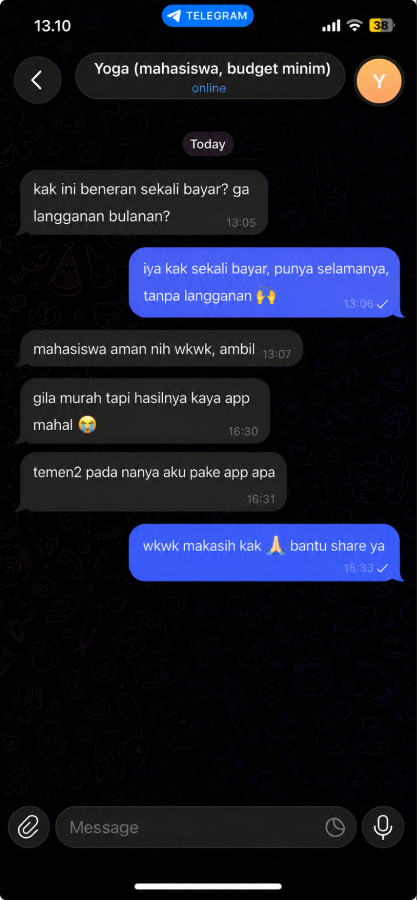 Testimoni pengguna clippi 3
